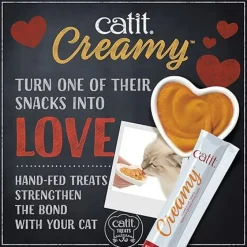 Catit Creamy Lickable Cat Treats, 0.5-oz tubes