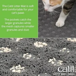 Catit Non-slip Litter Mat For Cats