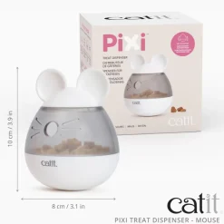 Catit PIXI Mouse Shape Treat Dispenser for Cats