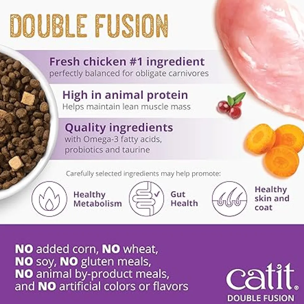 Catit Recipes Double Fusion Cat Food