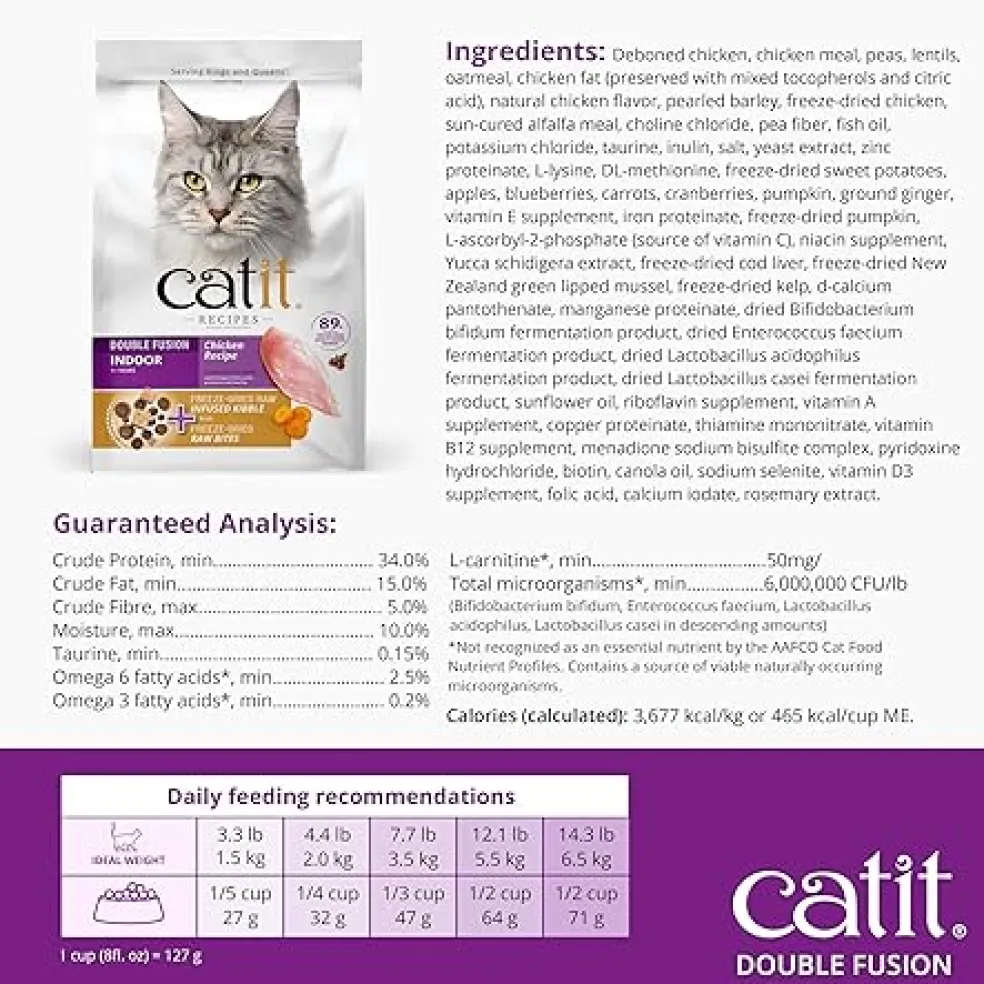 Catit Recipes Double Fusion Cat Food