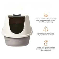 Catit SmartSift Cat Litter Box with Airsift Filter System