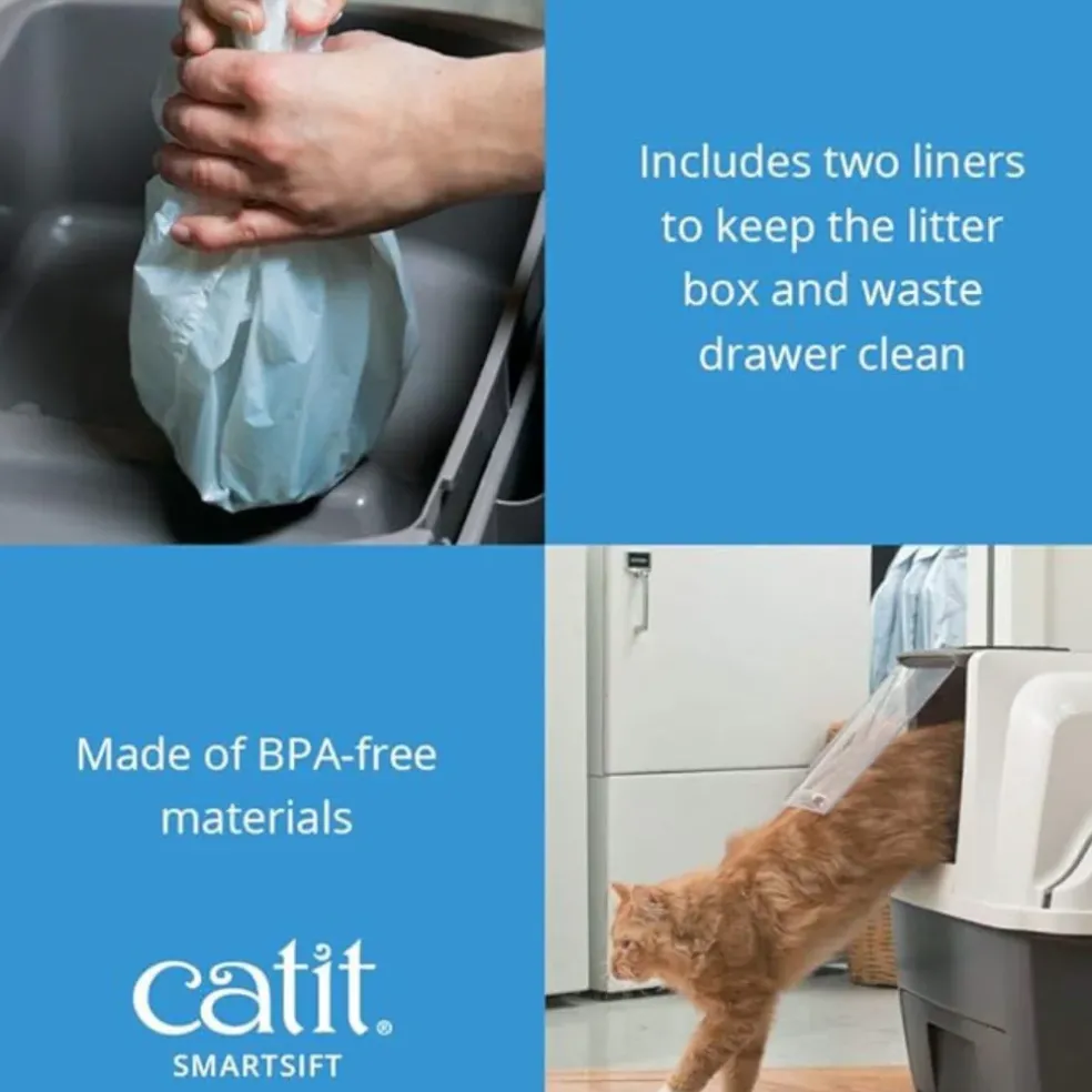 Catit Smartsift Easy Scoop Automatic Sifting Cat Litter Box