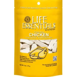 Cat-Man-Doo Life Essentials Freeze-Dried Chicken Breast Treats For Cats & Dogs
