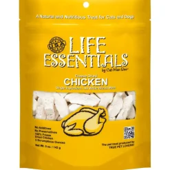 Cat-Man-Doo Life Essentials Freeze-Dried Chicken Breast Treats For Cats & Dogs