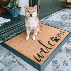 4 Cats & Dogs Wag Your Tail Rectangular Entrance Mat