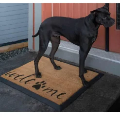 4 Cats & Dogs Wag Your Tail Rectangular Entrance Mat