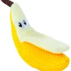 Catstages Banana Cat Dental Chew Toy with Catnip