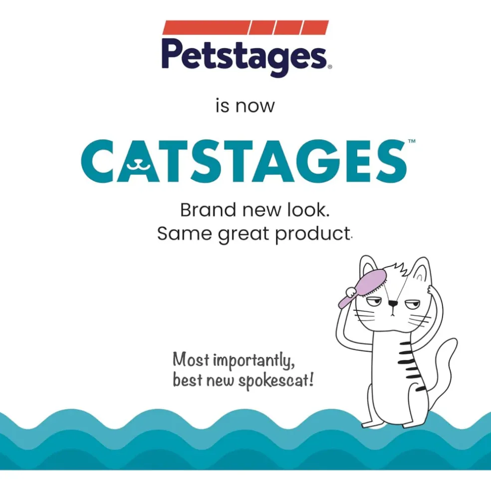 Catstages Banana Cat Dental Chew Toy with Catnip