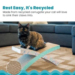 Catstages Easy Life Hammock Scratcher with Catnip For Cats