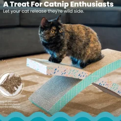 Catstages Easy Life Hammock Scratcher with Catnip For Cats