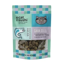 Cat Sushi Saba Millet & Mackerel Crunchy Cat Treats (2 oz)