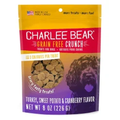 Charlee Bear Grain Free Crunch Dog Treats (8 oz)