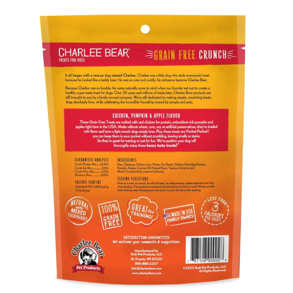 Charlee Bear Grain Free Crunch Dog Treats (8 oz)
