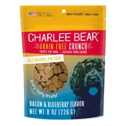 Charlee Bear Grain Free Crunch Dog Treats (8 oz)