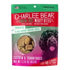 Charlee Bear Meaty Bites Dog Treats (2.25 oz)