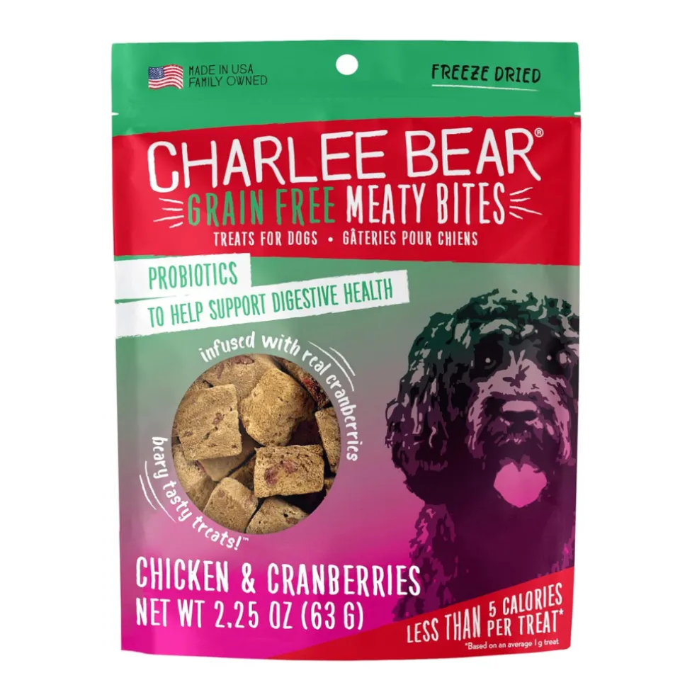 Charlee Bear Meaty Bites Dog Treats (2.25 oz)