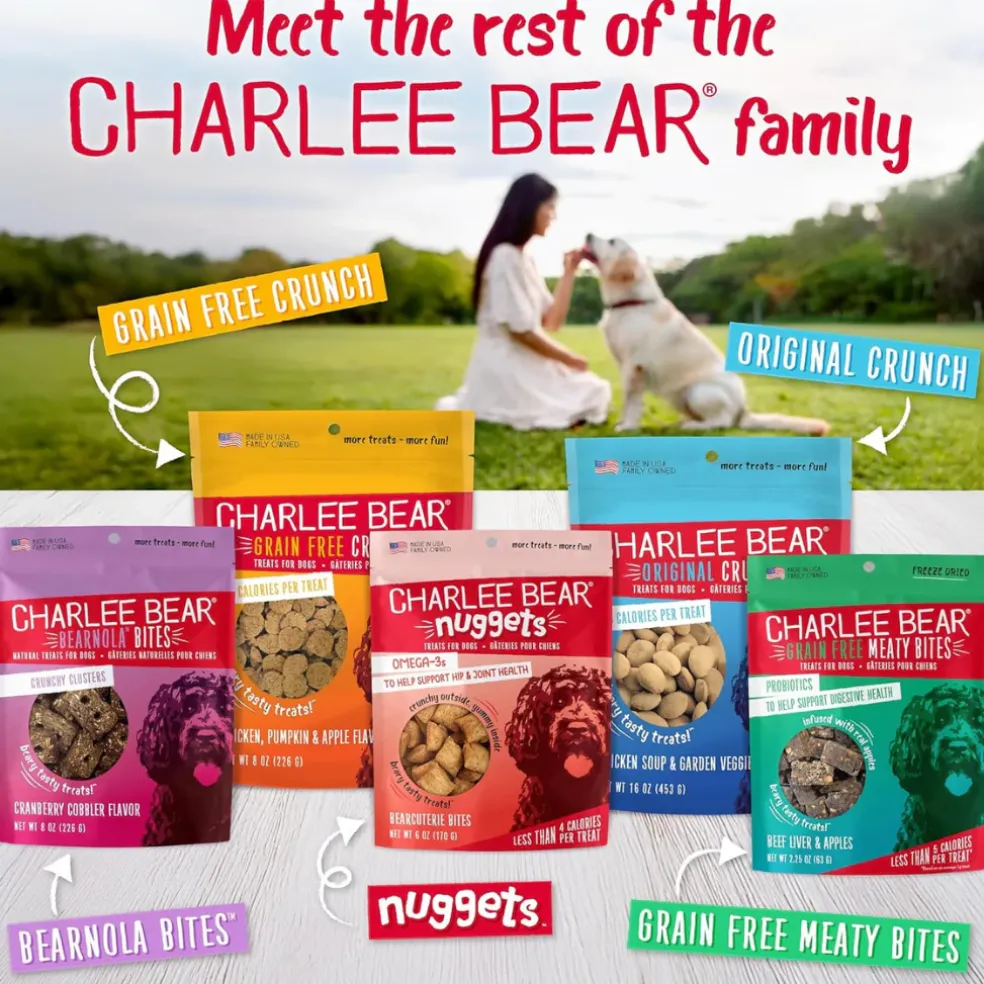 Charlee Bear Meaty Bites Dog Treats (2.25 oz)
