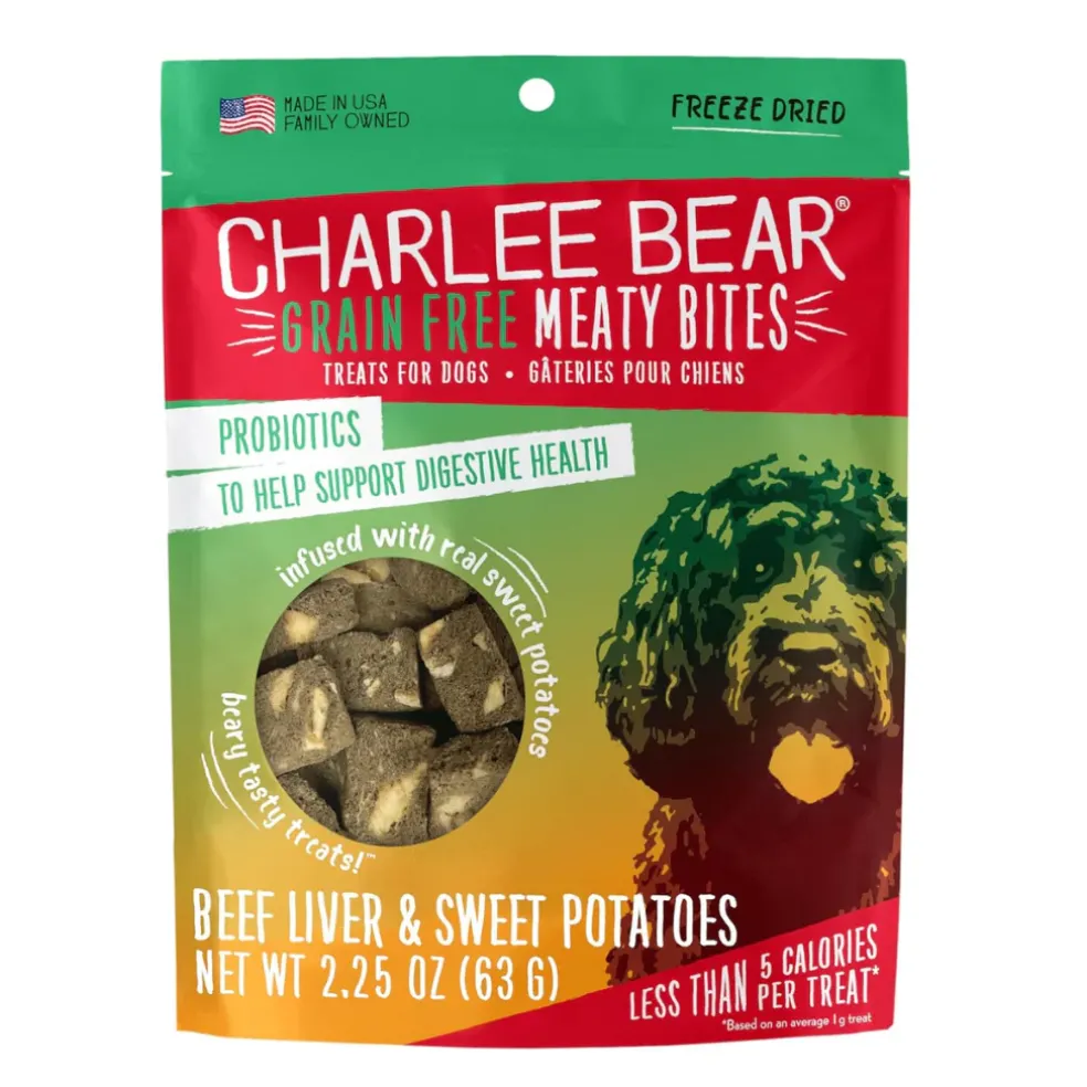 Charlee Bear Meaty Bites Dog Treats (2.25 oz)