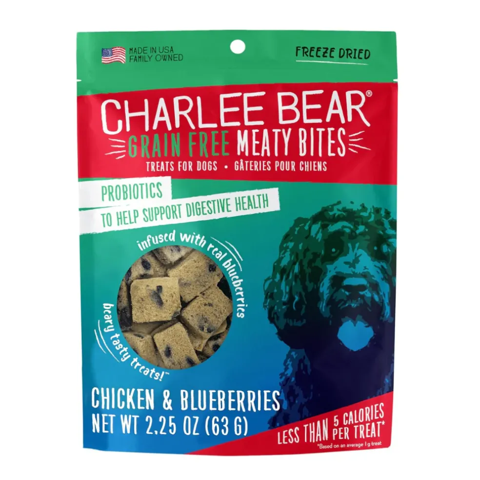Charlee Bear Meaty Bites Dog Treats (2.25 oz)