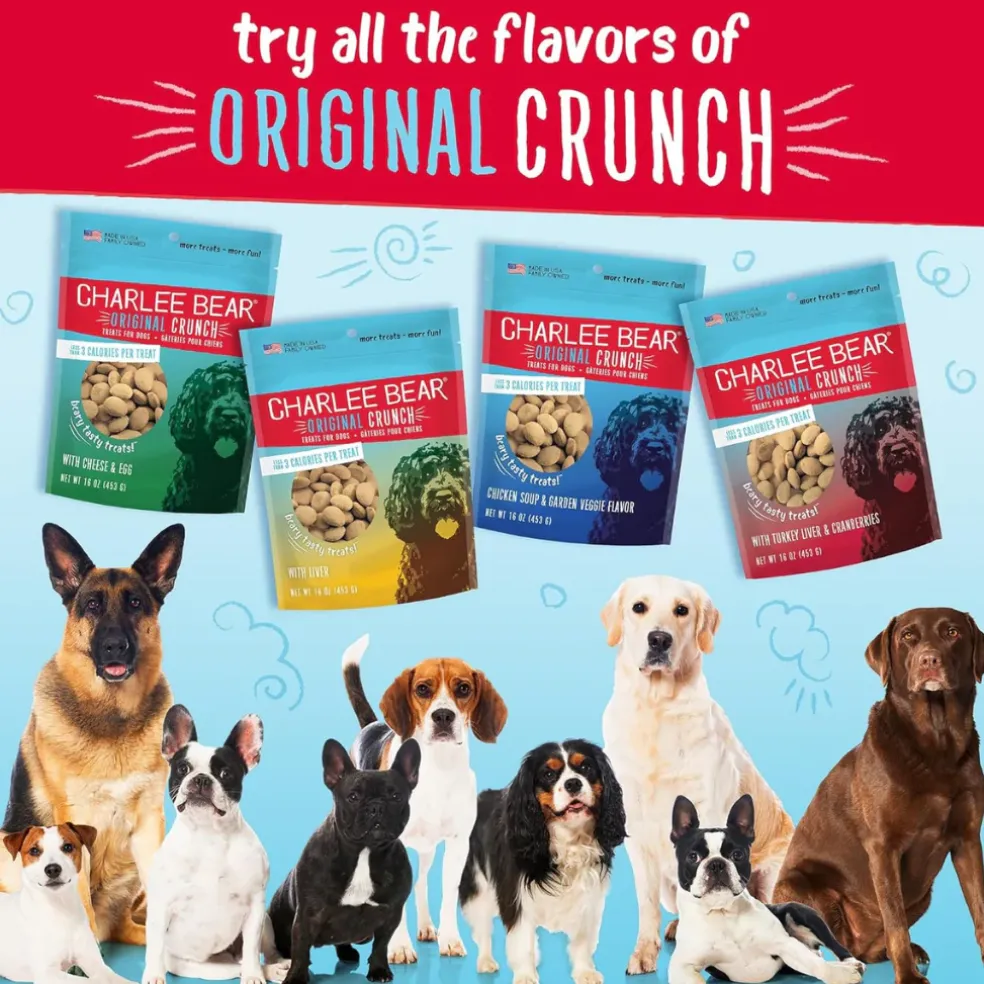 Charlee Bear Original Crunch Dog Treats