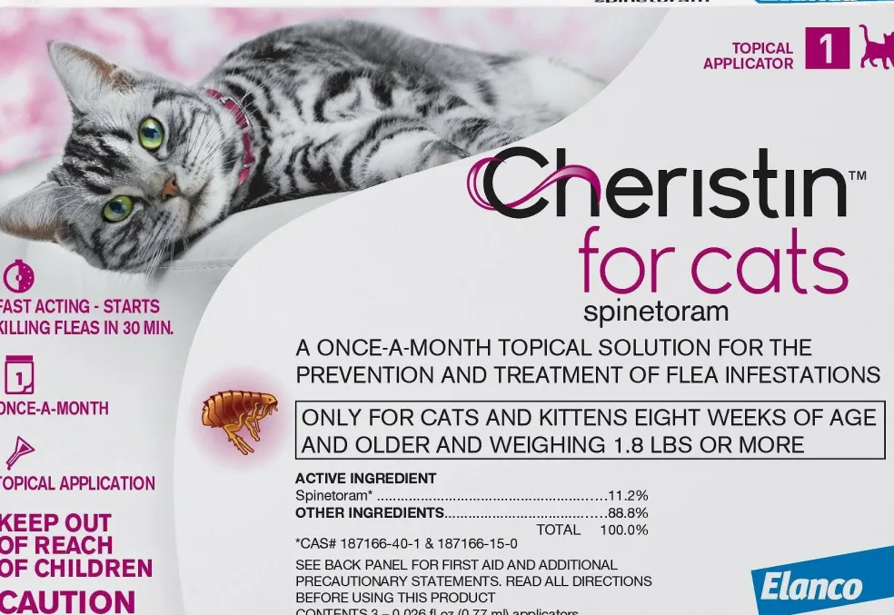 Cheristin for Cats Flea Spot Treatment