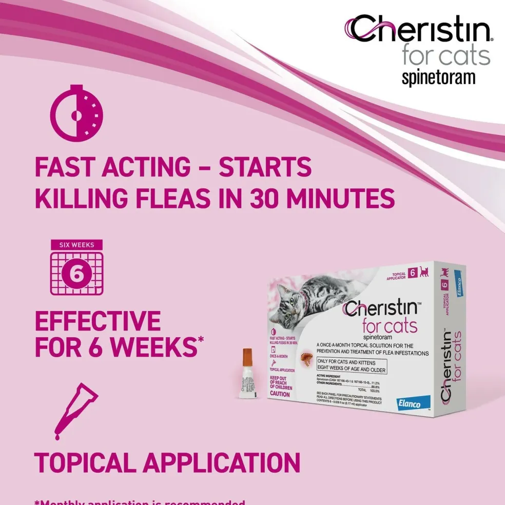 Cheristin for Cats Flea Spot Treatment