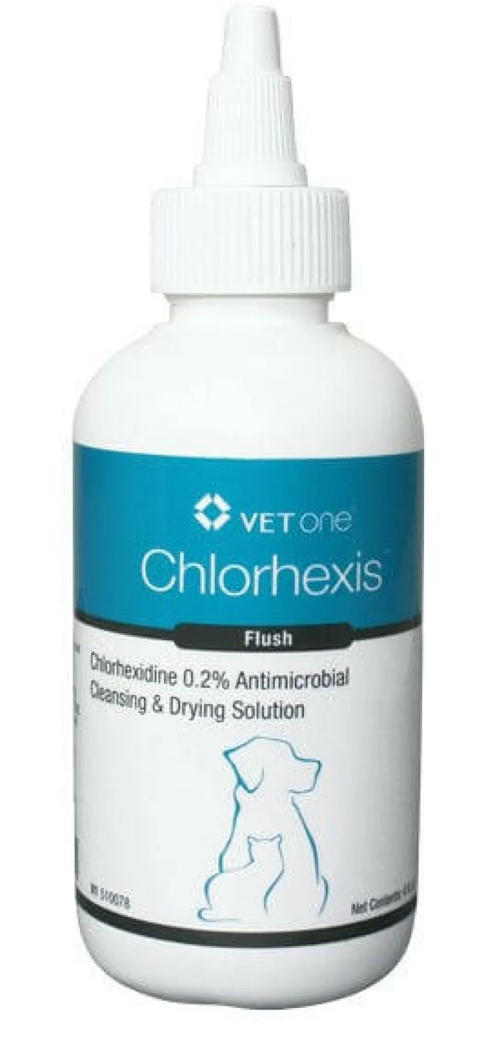 Chlorhexis Flush Antimicrobial Cleansing & Drying Solution