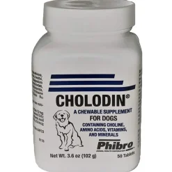 Cholodin Canine Chewable Tablets