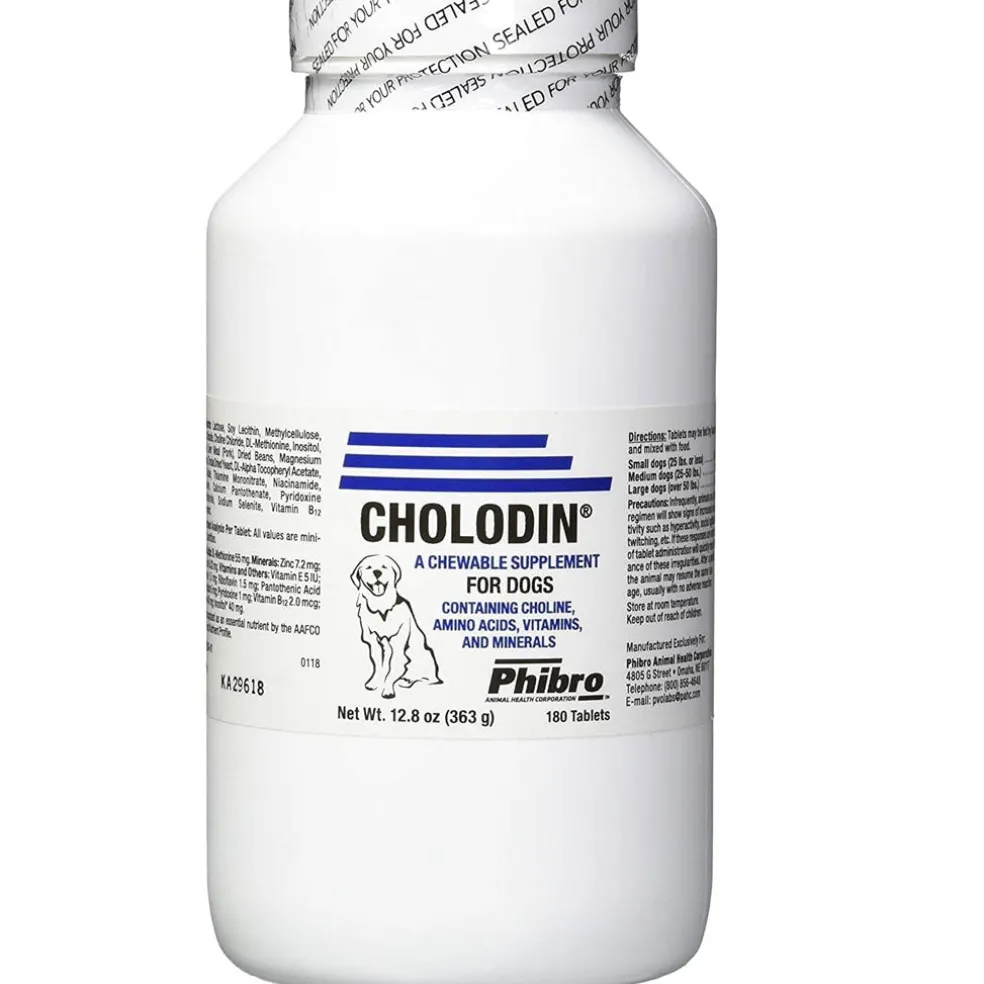 Cholodin Canine Chewable Tablets