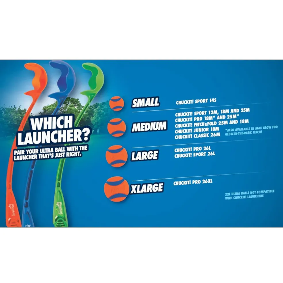 Chuckit! Classic Ball Launcher Toy For Dogs- 26M (color varies)
