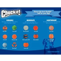 Chuckit! Fetch Medley Variety Triple Pack, Medium