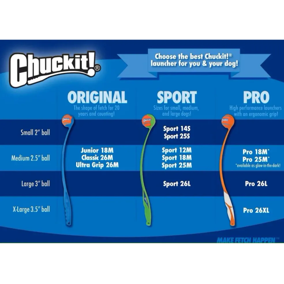 Chuckit! Junior Ball Launcher Toy For Dogs (color varies)