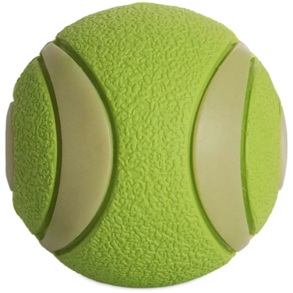Chuckit! Max Glow Ultra Squeaker Ball Toy For Dogs - Medium