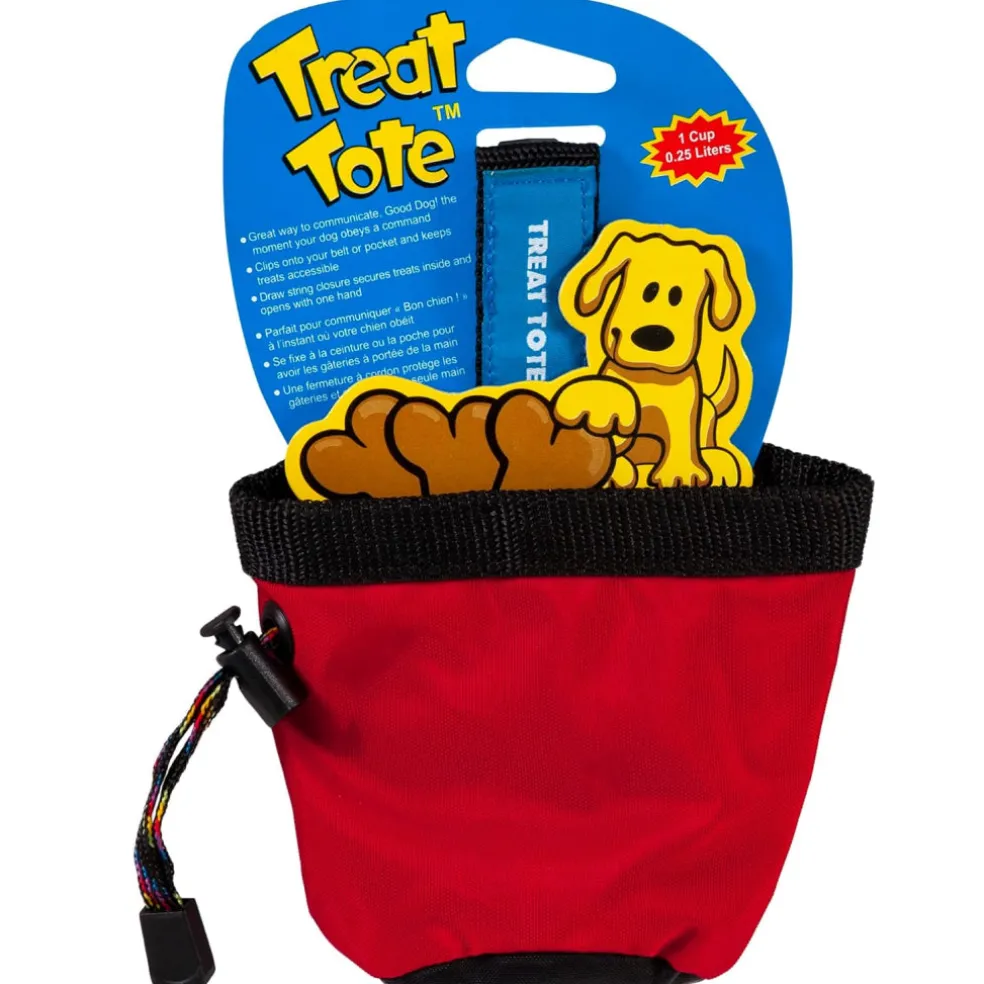 Chuckit! Treat Tote Treat Pouch For Puppy Training - 1 Cup (assorted colors)