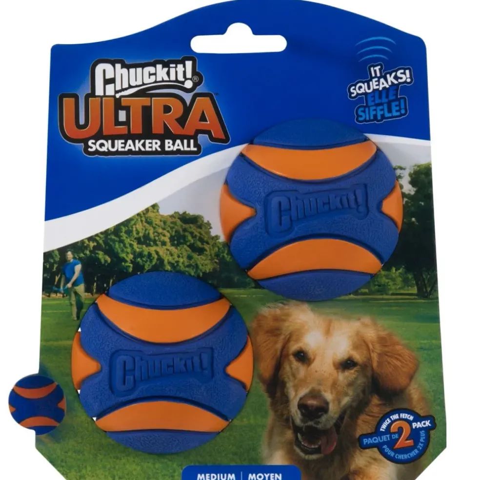 Chuckit! Ultra Squeaker Ball Toy For Dogs, Medium