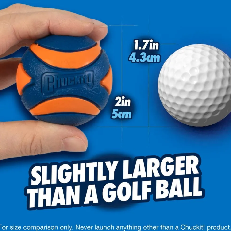 Chuckit! Ultra Squeaker Ball Toy For Dogs, Small (2 pack)