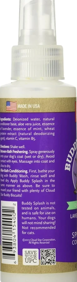Cloud Star Buddy Splash Lavender & Mint Dog Spritzer & Conditioner