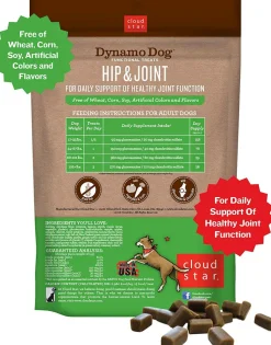 Cloud Star Dynamo Dog Functional Hip & Joint Chicken Soft Chews (14 oz)