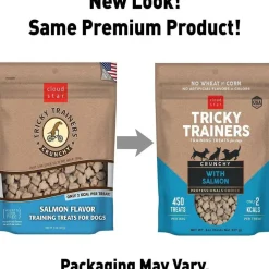 Cloud Star Tricky Trainers Crunchy Salmon Dog Treats (8 oz)