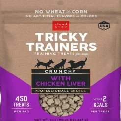 Cloud Star Tricky Trainers Crunchy Liver Dog Treats (8 oz)