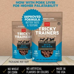 Cloud Star Tricky Trainers Soft & Chewy Salmon Dog Treats