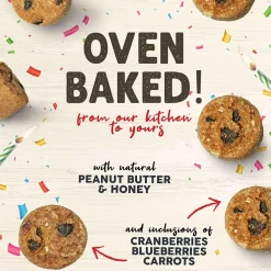 Cloud Star Wag More Bark Less Birthday Bites Soft Baked Peanut Butter & Honey Dog Treats (5 oz)
