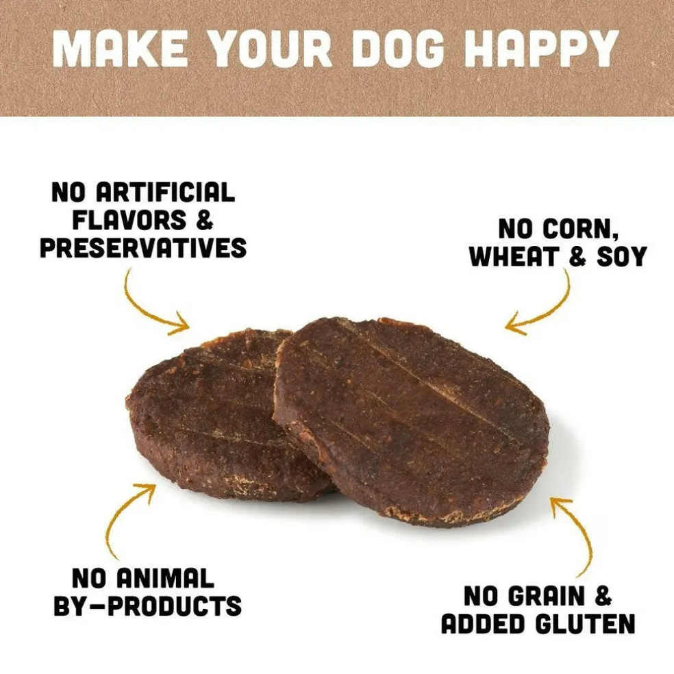 Cloud Star Wag More Bark Less Chewy BBQ Chicken Sliders Dog Treats (8 oz)