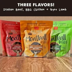 Cloud Star Wag More Bark Less Grain-Free Beef Meatball Bites Dog Treats (14 oz)