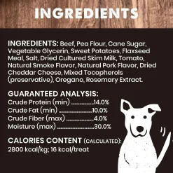 Cloud Star Wag More Bark Less Grain-Free Beef Meatball Bites Dog Treats (14 oz)