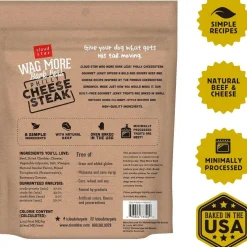 Cloud Star Wag More Bark Less Philly Cheesesteak Jerky Dog Treats (10 oz)