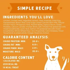 Cloud Star Wag More Bark Less Soft & Chewy Chicken Jerky Dog Treats (5 oz)