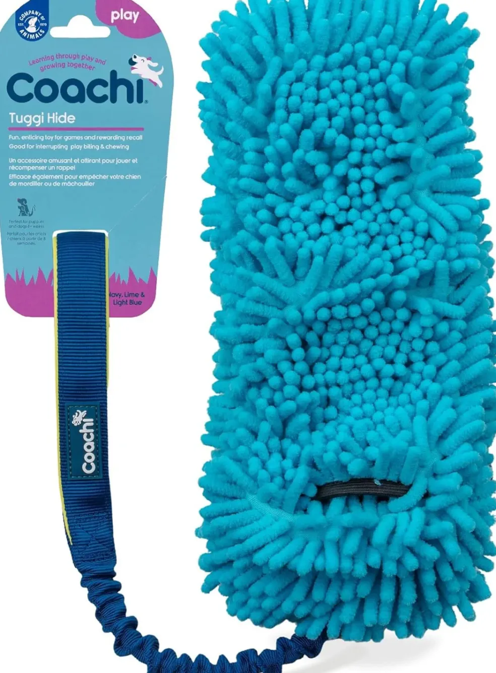 Coachi Tuggi Hide Dog Toy