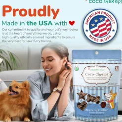Cocotherapy Coco-Charms Training Treats for Dogs & Puppies, 5-oz